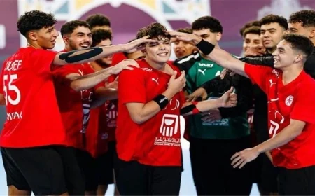 مصر تحقق إنجازاً تاريخياً بالتأهل لنهائي كأس العالم لكرة اليد للناشئين