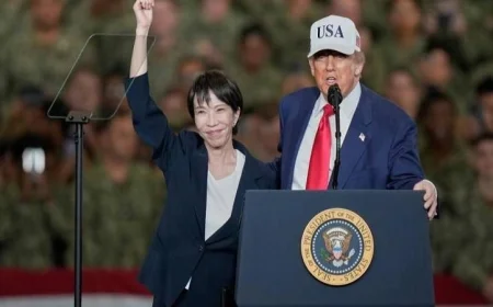 رئيسة وزراء اليابان تؤكد التزامها بالارتقاء بالتحالف الياباني الأمريكي