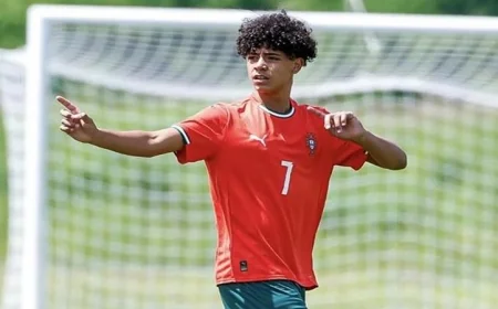 بداية مثيرة لمشوار نجل كريستيانو رونالدو مع منتخب البرتغال تحت 16 عاما