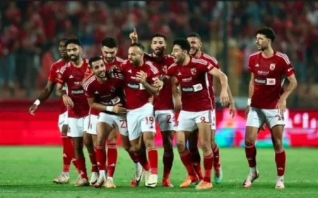 الأهلي يواصل تحضيراته المكثفة لمواجهة المصري في الدوري المصري الممتاز