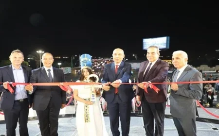 محافظ المنيا يؤكد على أهمية ميدان النيل كنموذج للتكامل بين التنمية والهوية البصرية