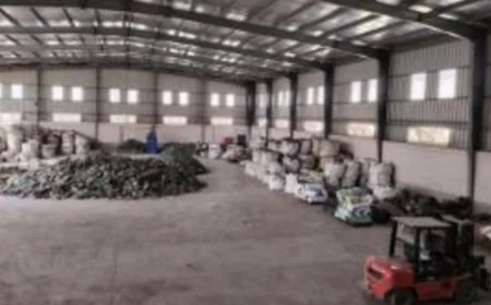 ضبط 325 طن من النفايات الإلكترونية في مصنع غير مرخص بالعاشر من رمضان تفاصيل مثيرة