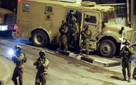 الاحتلال يستهدف بلدة قباطية وقرية عنزا في جنين بالضفة الغربية