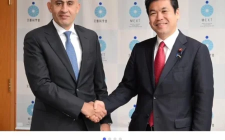 وزير التعليم الياباني يسلط الضوء على جهود بلاده لتعزيز التعليم الياباني في إفريقيا