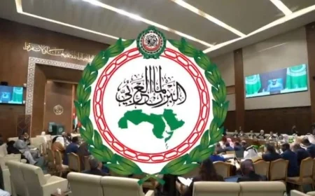 البرلمان العربي يتناول آخر مستجدات القضية الفلسطينية ويعزز جهود إعادة إعمار غزة