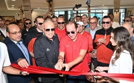 وزير العمل ووزير الري يفتتحان “نادي النادي” الجديد في العاصمة الإدارية