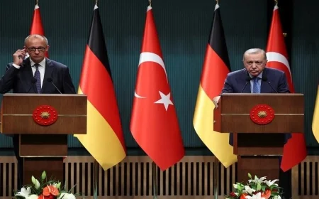 مسؤول تركي يؤكد أن أردوغان شدد على ضرورة تجنب تكرار مأساة غزة خلال لقائه مع فريدريش ميرز