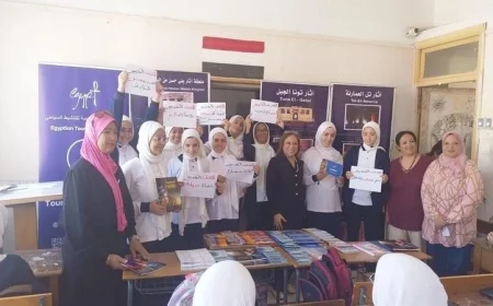محافظ المنيا يسلط الضوء على أهمية تنمية الوعي السياحي لدى الطلاب وتعزيز الحركة السياحية الداخلية