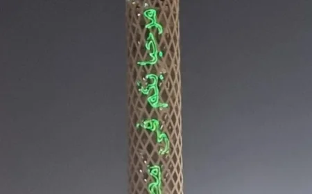 محافظ القاهرة يضيء برج القاهرة بعبارات ترحيب استعدادا للافتتاح الكبير للمتحف