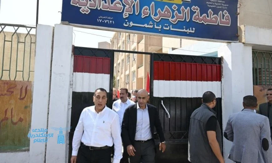مدبولي يفاجئ الجميع بتغيير مسار جولته في المنوفية وتفقد مدرسة فاطمة الزهراء بأشمون