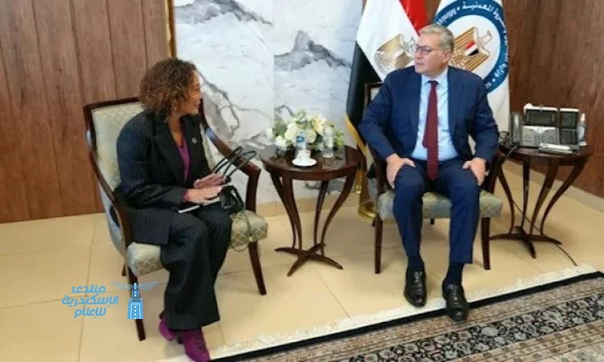 وزير البترول يناقش خطط توسع فالكو الأمريكية في حقول النفط المصرية