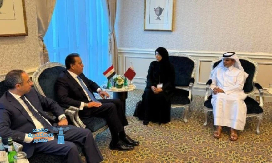 وزير الصحة يلتقي وزيرة التعليم القطرية لتطوير التعاون في الصحة المدرسية