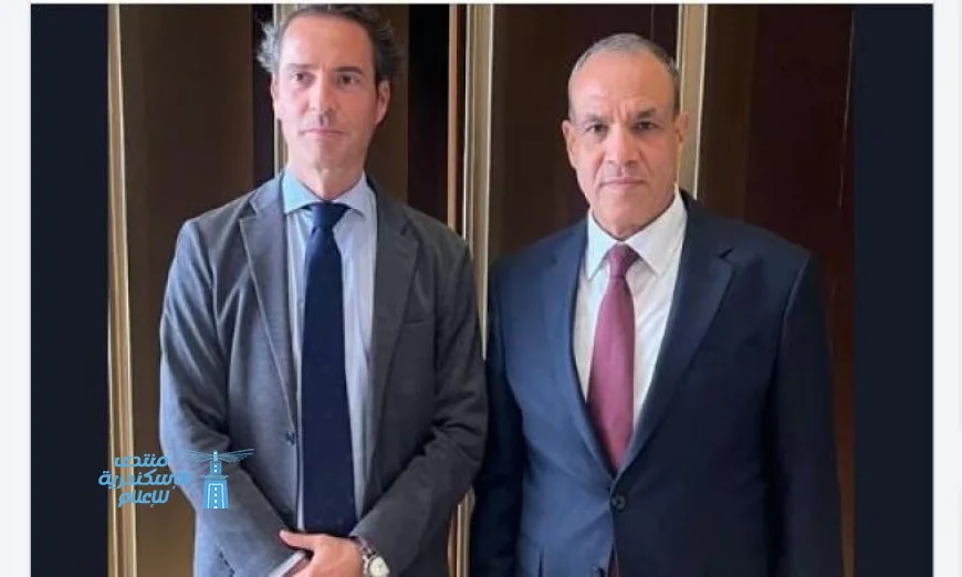 وزير الخارجية يجتمع مع الممثل الشخصي لأمين عام حلف الناتو