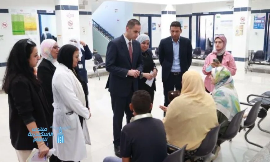 نائب وزير الصحة يزور مركز صحة الأسرة في غرب الجامعات لتقييم الخدمات