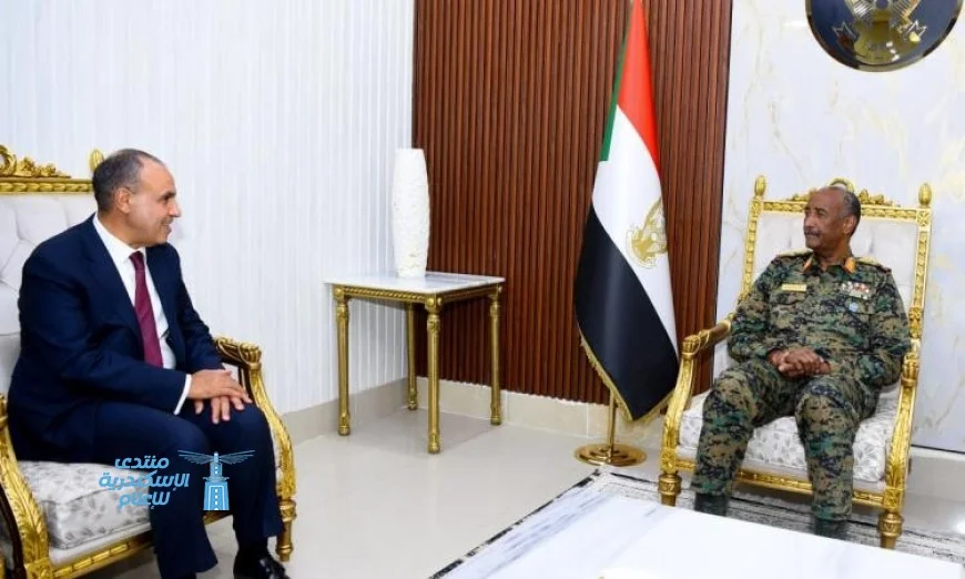 وزير الخارجية يجري محادثات هامة مع الفريق أول ركن عبد الفتاح البرهان