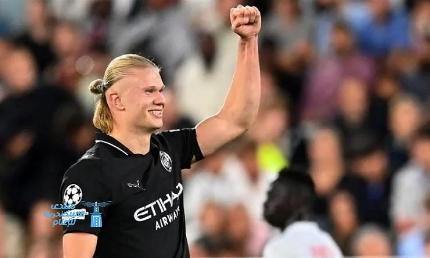 هالاند يستعد لتحطيم رقم ميسي القياسي في دوري أبطال أوروبا