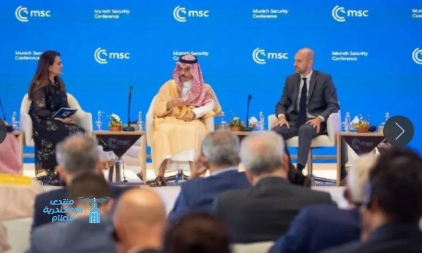 مشاركة وزير الخارجية السعودي في جلسة حوارية لتعزيز السلام بين فلسطين وإسرائيل