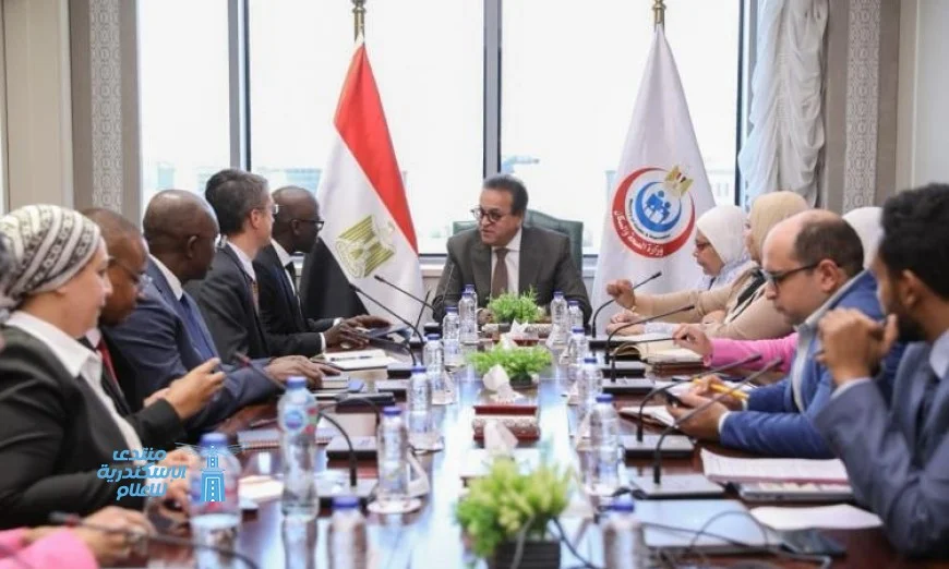 وزير الصحة يلتقي بنائب رئيس البنك الدولي لتعزيز التعاون في الشرق الأوسط
