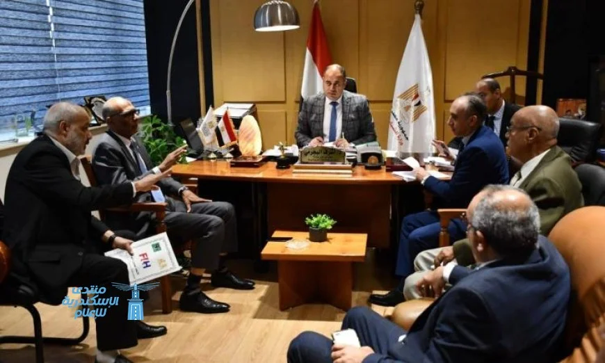 التحضيرات النهائية مع الاتحاد المصري للهوكي قبل بطولة الأمم الافريقية