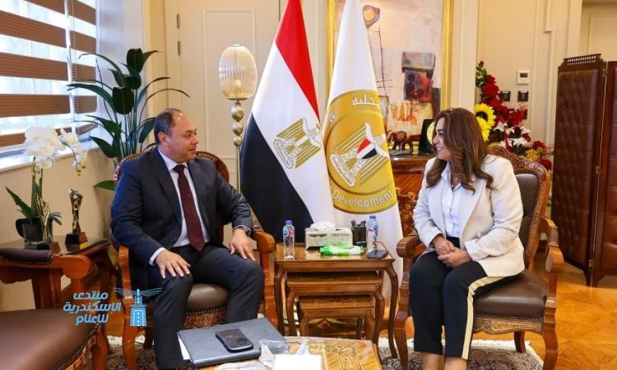 وزيرة التنمية المحلية ورئيس هيئة تنمية الصعيد يناقشان تعزيز التعاون المشترك