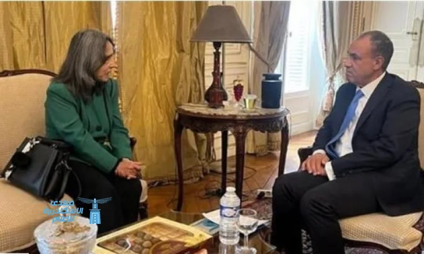 وزير الخارجية يعقد لقاءً مهماً مع مندوبة كوبا الدائمة في اليونسكو