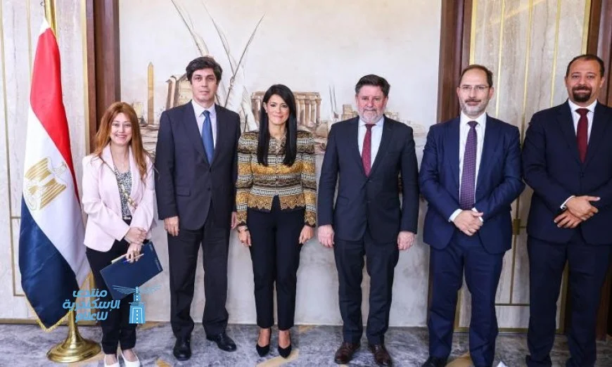 وزيرة التخطيط تناقش تعزيز التعاون مع وفد منظمة OECD لتعزيز التنمية المشتركة
