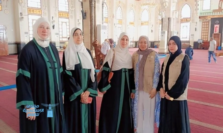 مبادرة صحح مفاهيمك تضيء مسجد الميناء الكبير بالغردقة