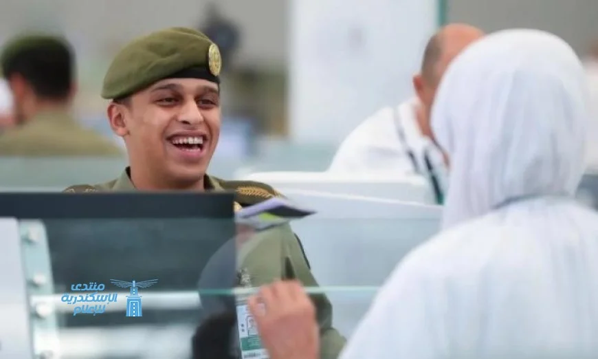 الجوازات السعودية تستقبل ضيوف الرحمن لأداء العمرة بكل ترحيب واهتمام
