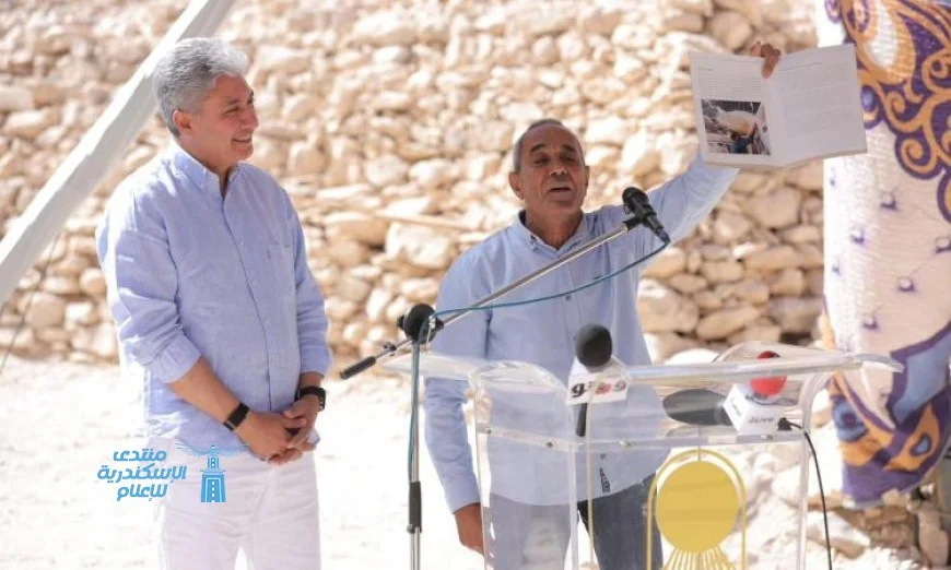 وزير السياحة والآثار يزيح الستار عن مقبرة الملك أمنحتب الثالث في وادي الملوك بالصور