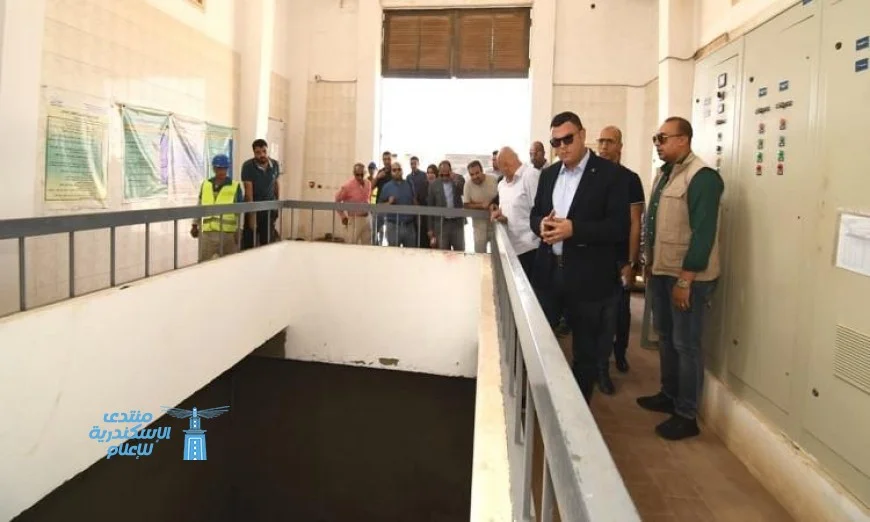 وزير الإسكان يتفقد محطة رفع الصرف الصحي ابني بيتك 5 في حدائق أكتوبر