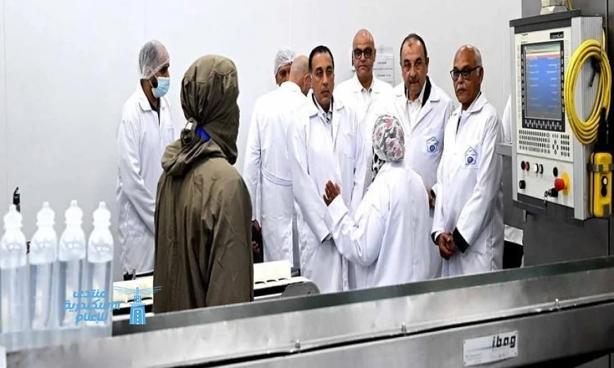 مدبولي يزور مصانع المستحضرات الصيدلية والمحاليل الوريدية في القليوبية: شاهد الصور