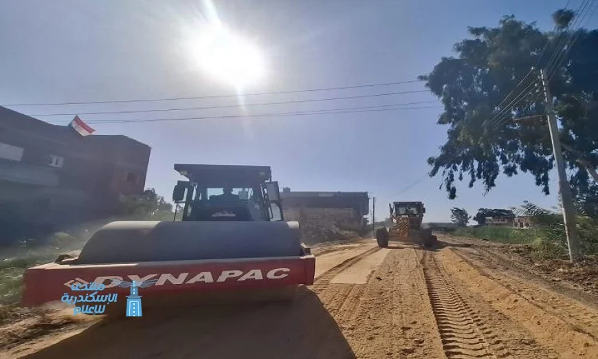 تحديث ورفع كفاءة الطرق بقرى مركز دمنهور لتحقيق تنمية مستدامة