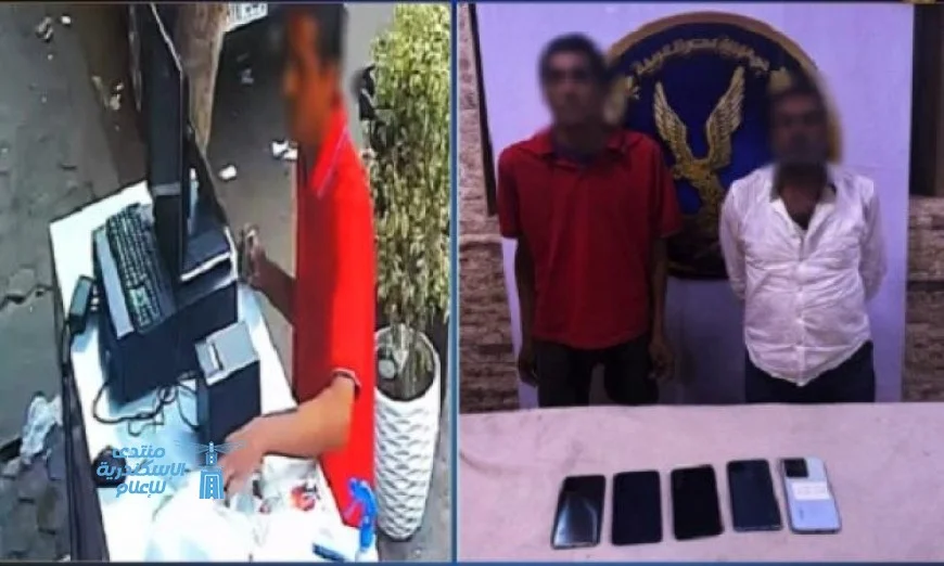 تعرف على تفاصيل فيديو سرقة هاتف محمول من متجر في القاهرة