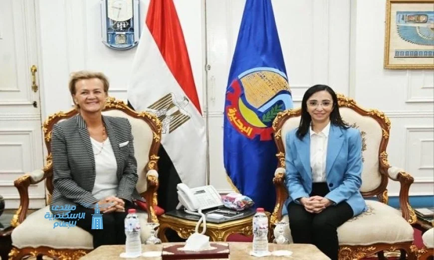 محافظة البحيرة تستضيف سفيرة الاتحاد الأوروبي لتعزيز التعاون المشترك