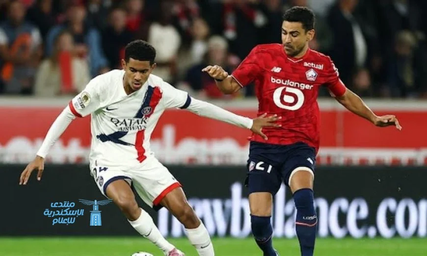 تعادل مثير بين ليل وباريس سان جيرمان 1-1 في الدوري الفرنسي