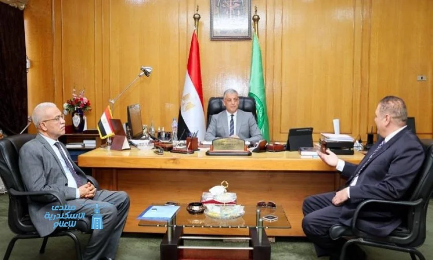 محافظ الإسماعيلية يلتقي برئيس ابدأ إديو الذراع التدريبي لوزارة العمل لتعزيز التعاون
