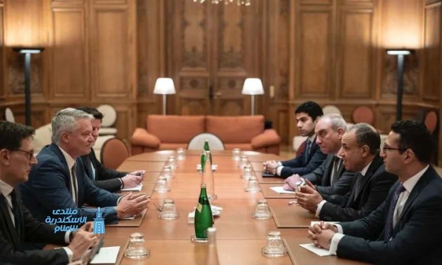 وزير الخارجية يجتمع مع السكرتير العام لمنظمة التعاون الاقتصادي والتنمية لتعزيز التعاون الدولي الاقتصادي