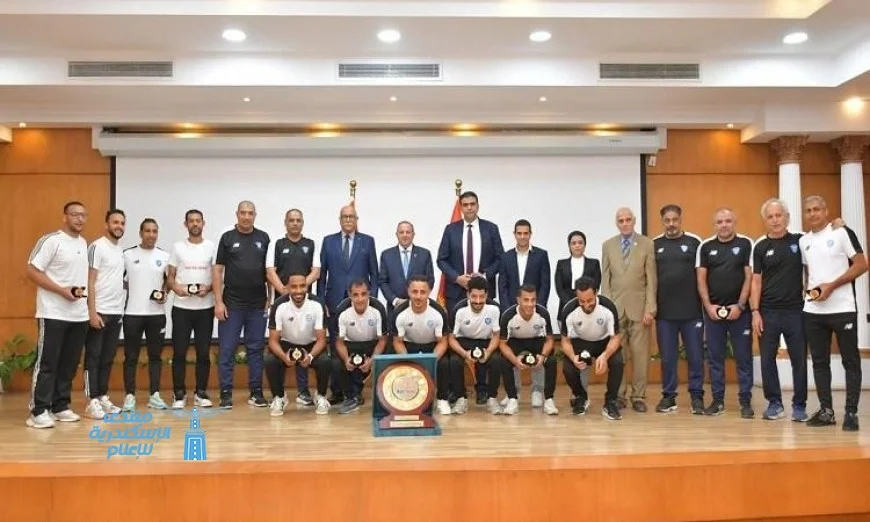 محافظ بورسعيد يكرم أبناء بورسعيد لتحقيقهم إنجازات عالمية