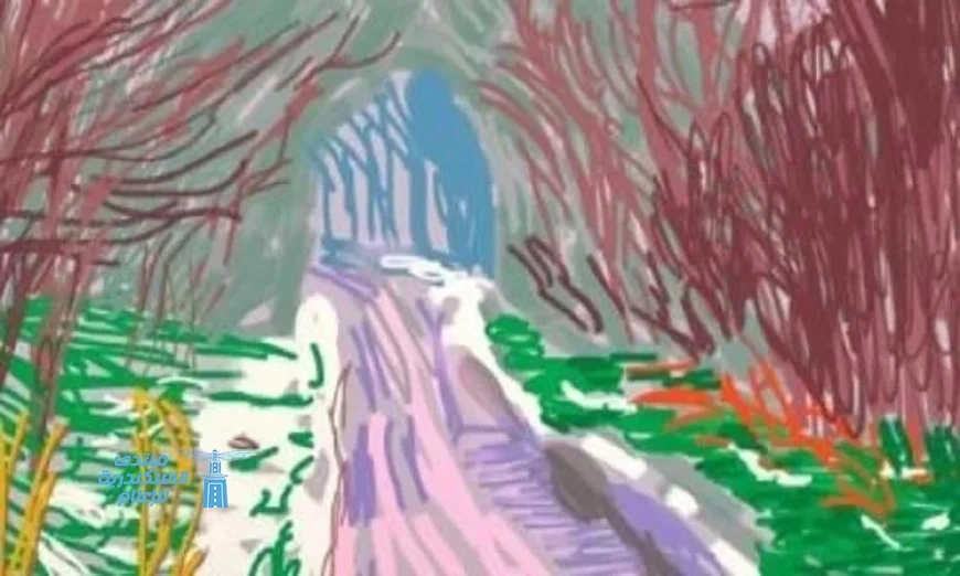 رسومات ديفيد هوكنى المذهلة على iPad تُعرض للبيع مقابل 2.3 مليون دولار