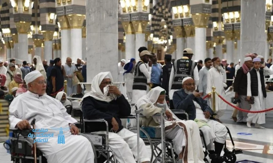 خدمات متميزة لذوي الإعاقة وكبار السن في المسجد النبوي بفضل العناية بالحرمين