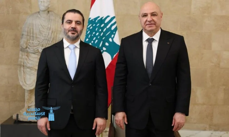 الرئيس اللبناني يؤكد تعزيز العلاقات مع سوريا عبر الاحترام المتبادل