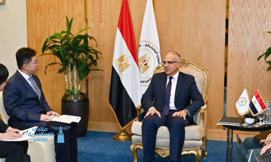 سويلم يؤكد على العلاقات التاريخية الوطيدة بين مصر والصين في جميع المجالات وبالأخص المياه