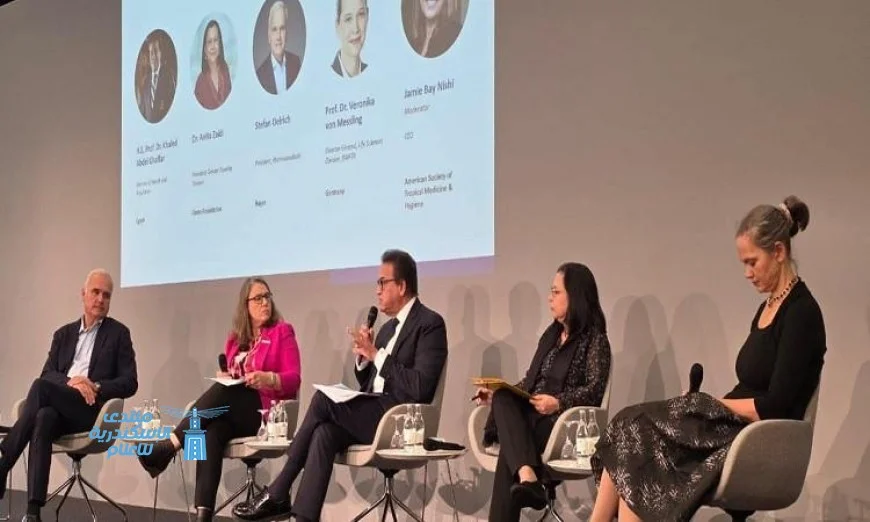 وزير الصحة يتحدث في منتدى الابتكار والإنصاف لصحة المرأة في ألمانيا