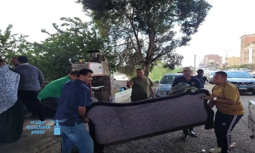 محافظ القليوبية يدشن حملة لإزالة الإشغالات عند مدخل مدينة بنها لتعزيز الجمالية والراحة للمواطنين