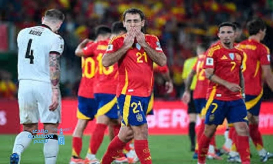 إسبانيا تواصل تألقها وتحقق فوزاً ساحقاً على جورجيا بهدفين في تصفيات كأس العالم