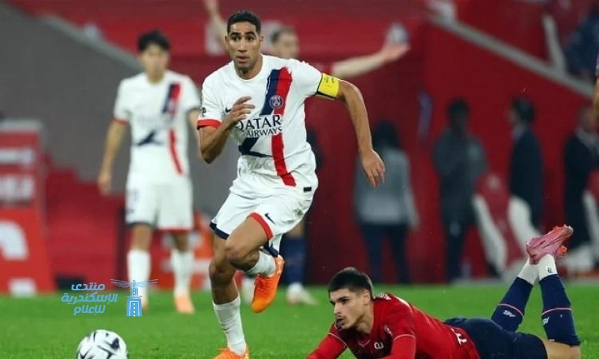 باريس سان جيرمان يعلن موافقته على انتقال أشرف حكيمي إلى نادٍ آخر