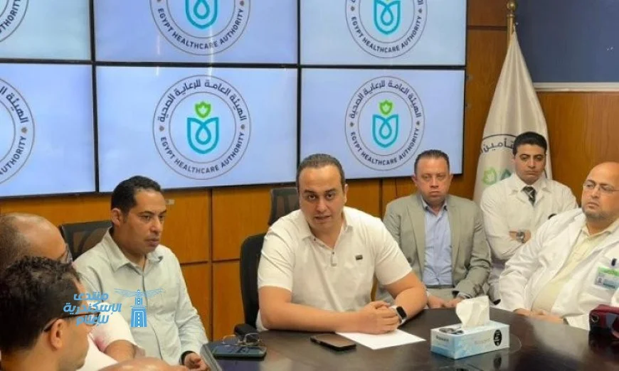 رئيس هيئة الرعاية الصحية يتولى قيادة غرفة عمليات التأمين الطبي خلال قمة السلام في شرم الشيخ