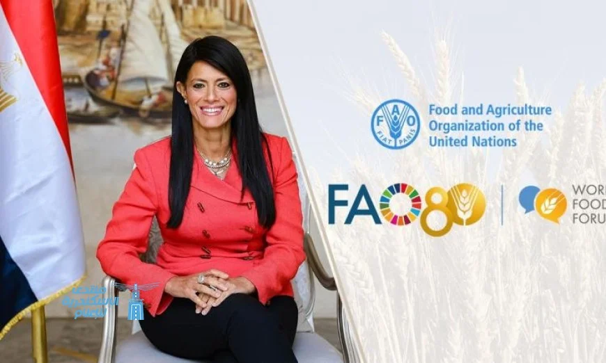 المشاط تسافر إلى روما للمشاركة في المنتدى العالمي للأغذية الفاو