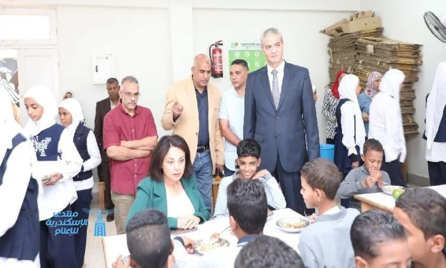 نائبة محافظ البحر الأحمر تقوم بزيارة ميدانية لمطبخ بنك الطعام ومدارس سفاجا لتعزيز دعم المجتمع