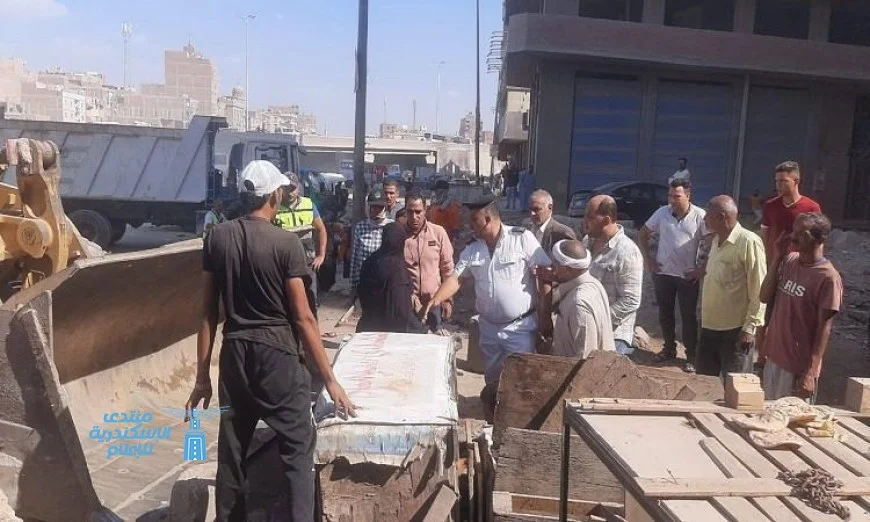 نائب محافظ القليوبية ت spearhead حملة واسعة النطاق لإزالة الإشغالات بشارع بهتيم